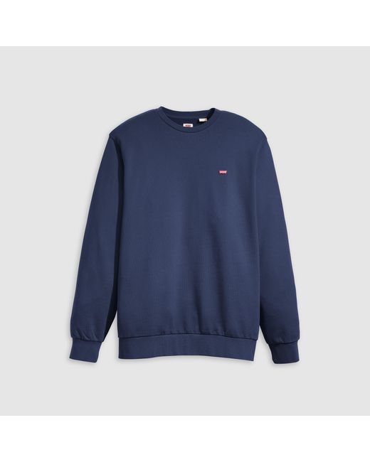 Levi's Original Housemark Sweatshirt (Big & Tall) in het Blue voor heren