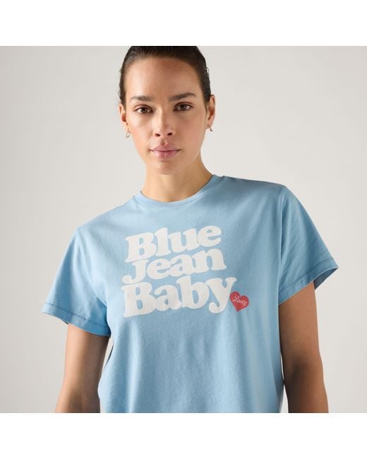 Levi's Blue Graphic Classic Tee
