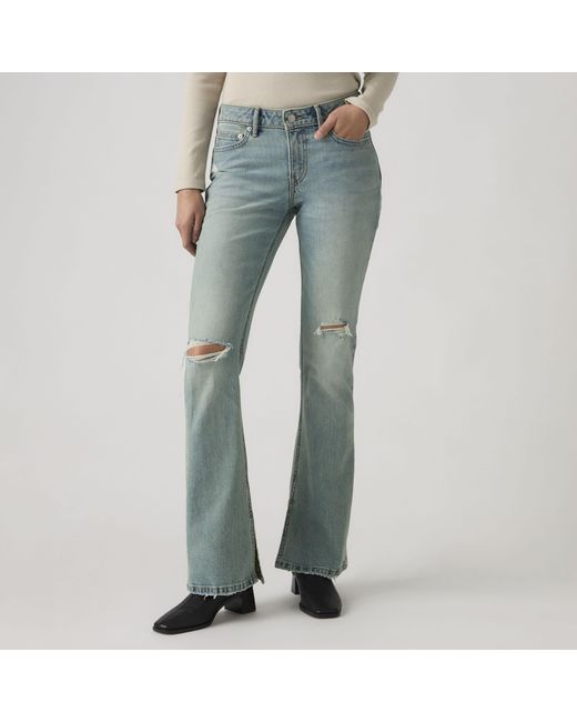 Levi's Blue Low Slim Boot Jeans