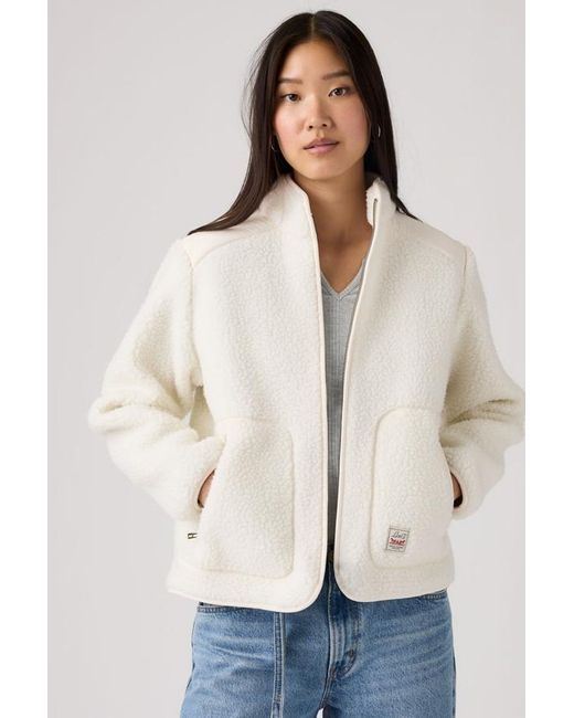 Levi's Natural Sienna Sherpa Jacket