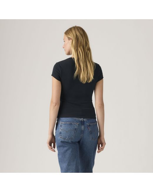 Levi's Dry Goods T Shirt in het Black