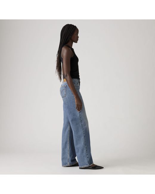 Levi's Low Loose Jeans in het Blue