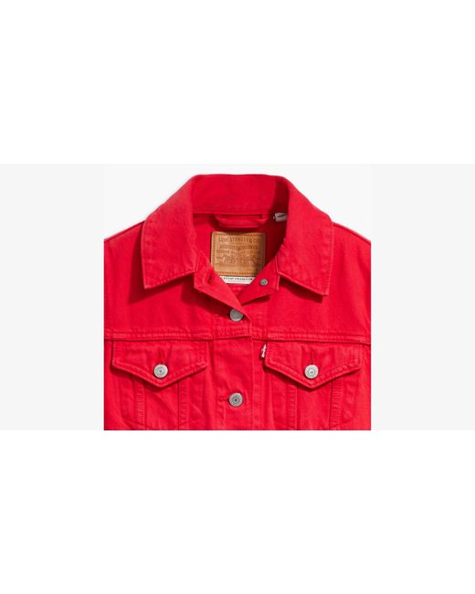 La giacca trucker original di Levi's in Red