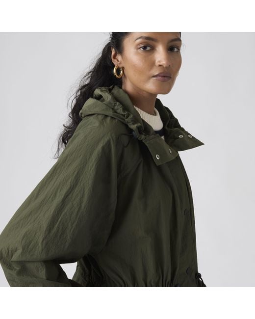 Levi's Blue Simone Long Bubble Parka