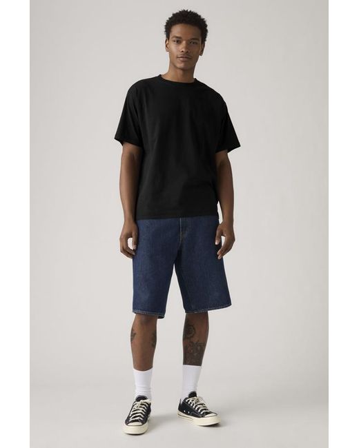 Levi's Blue 478 Baggy Shorts for men