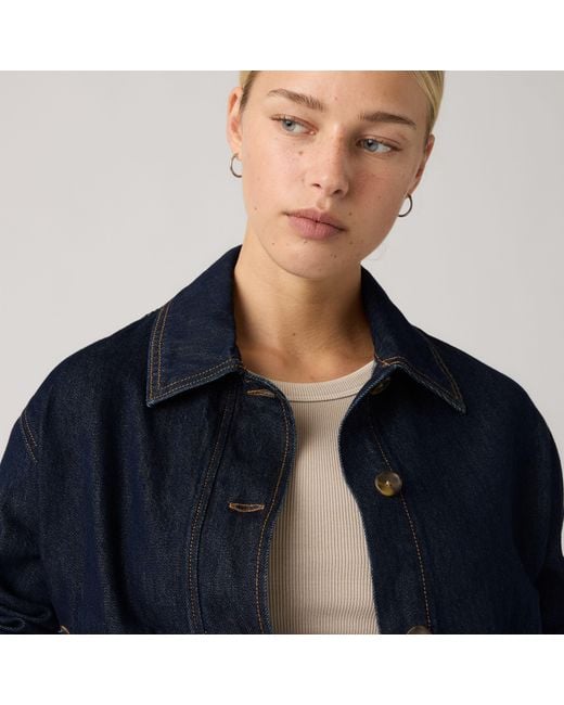 Charli Western Utility Jacket Levi's de color Blue