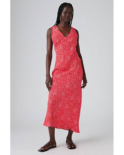 Levi's Red Atalia Slip Dress