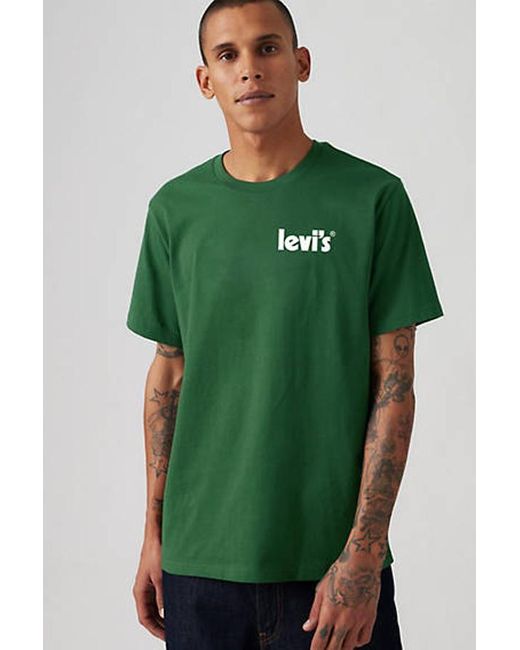 T Shirt Relaxed Levi's pour homme en coloris Green