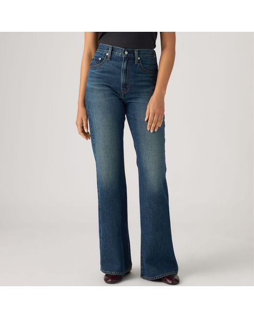 Levi's Blue Cinch Flare Jeans