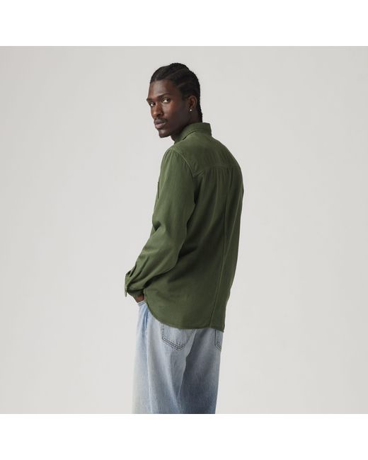 Levi's Auburn Worker Overhemd in het Green voor heren