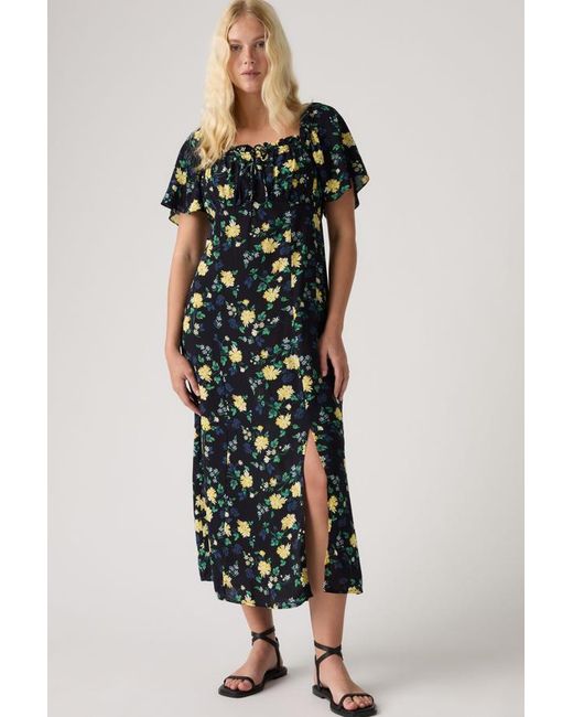 Robe Mi Longue Amara Column Levi's en coloris Multicolor