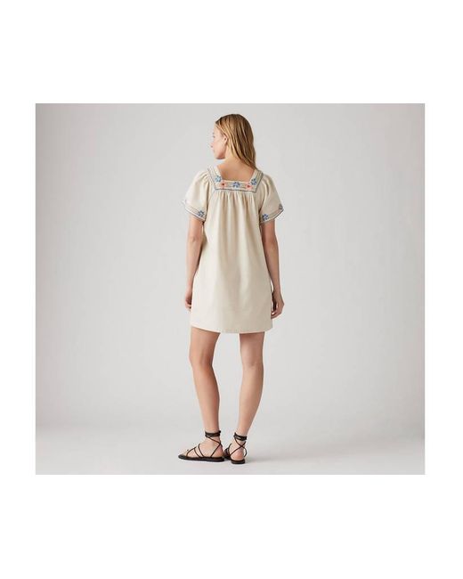Ambre Babydoll Dress Levi's de color Natural