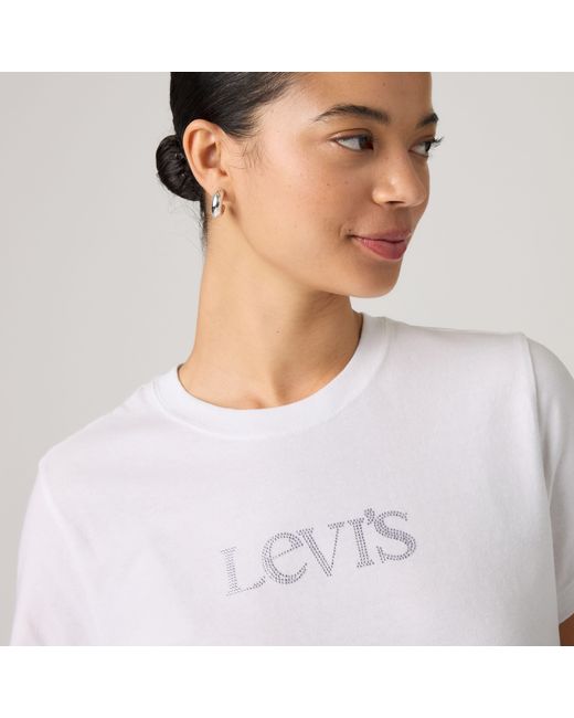 Levi's White Graphic Favorite Tee