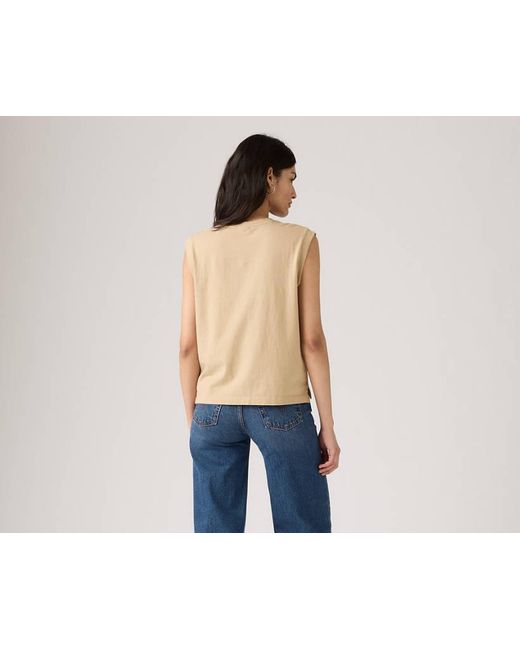 Boxy Tank Top Levi's de color Blue