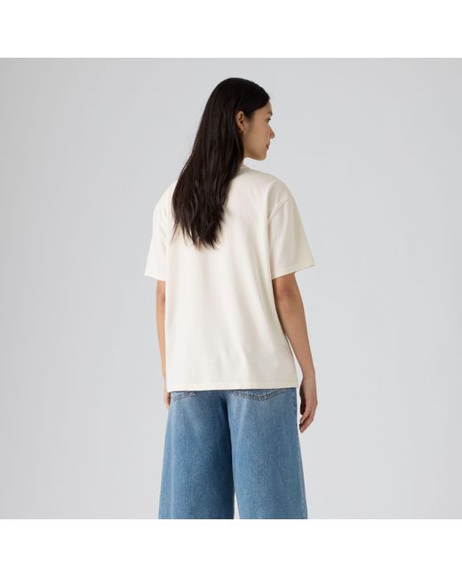 Graphic Tabor Tee Levi's de color Gray
