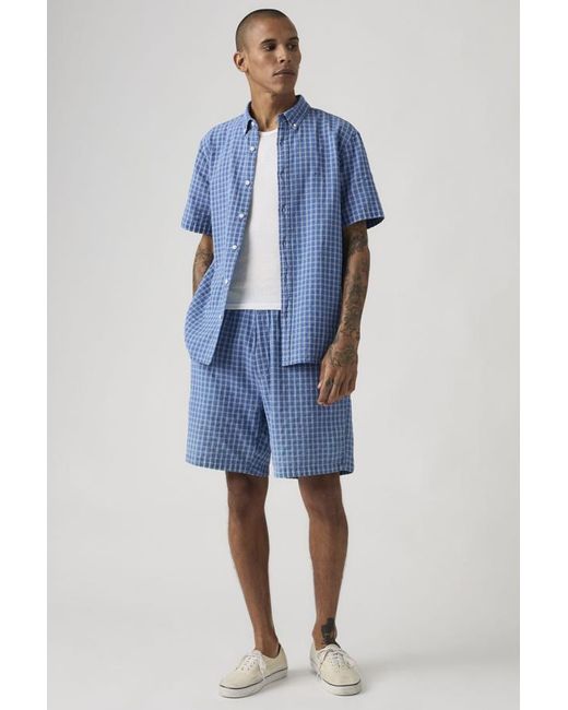 Short Boxer Lightweight Levi's pour homme en coloris Blue