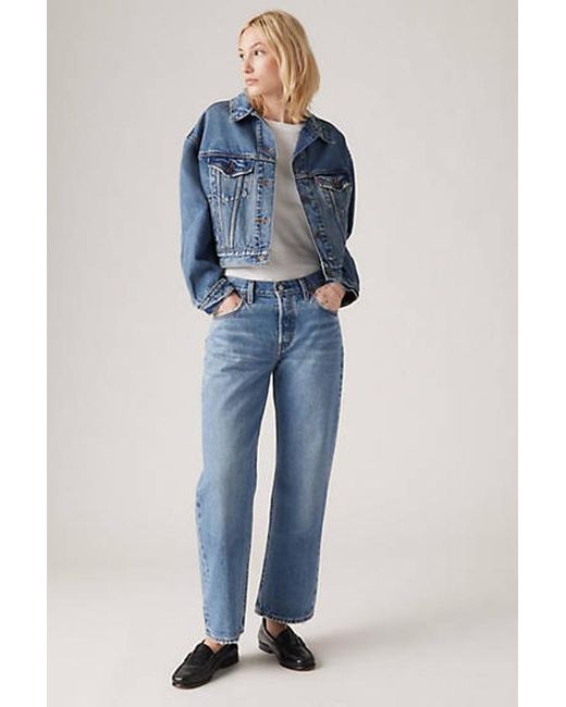 Levi's Blue 501 90's Ankle Jeans