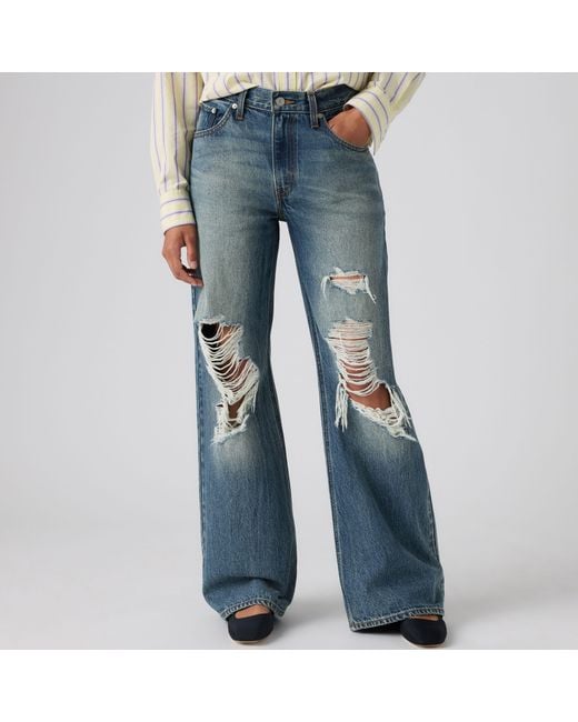 Levi's Loose Boot Jeans in het Blue