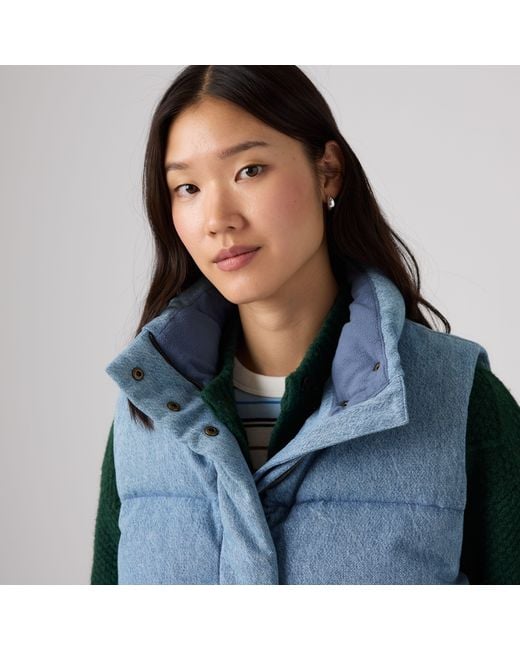 Tate Bubble Vest Levi's de color Blue