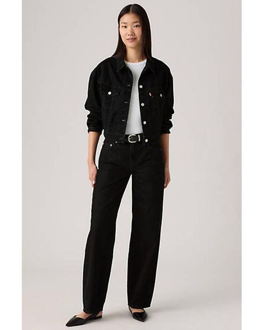 Jeans Baggy Modello Dad di Levi's in Black