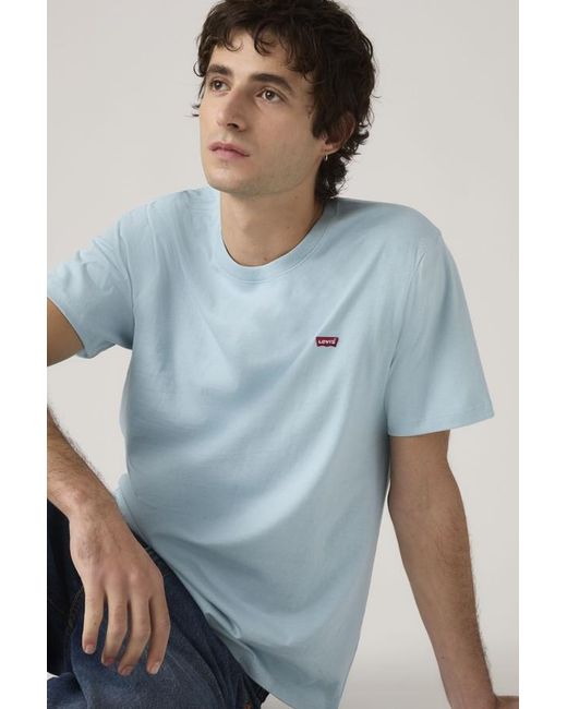 Levi's Blue Original Housemark Tee for men