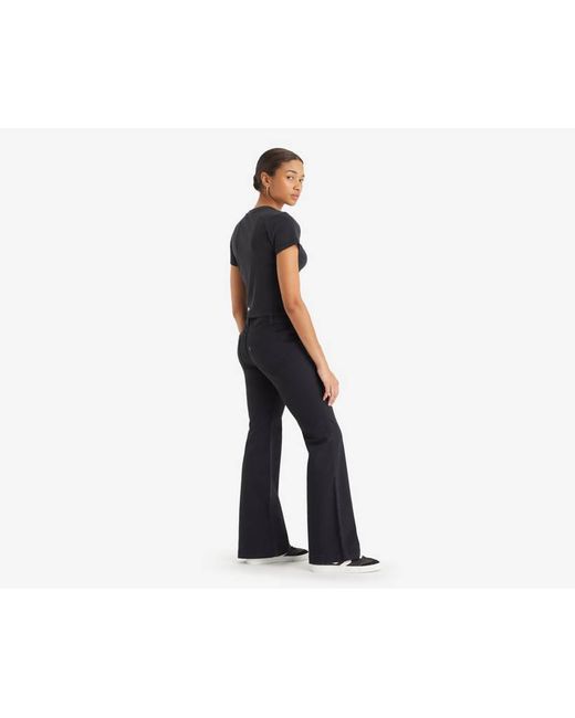 Levi's Black Superlow Flare Pants