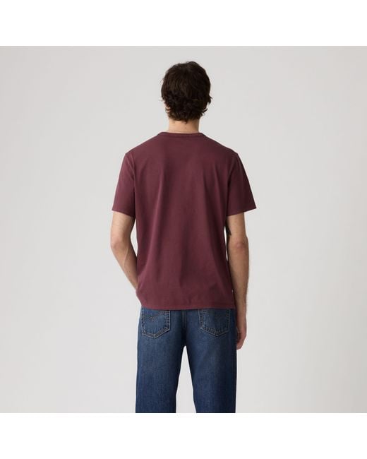 Original Tee Levi's de hombre de color Purple