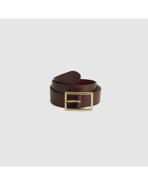 Levi's Blue Rectangle Buckle Belt
