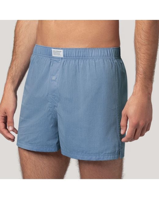 Levi's Blue Woven Boxer 2 Pack for men