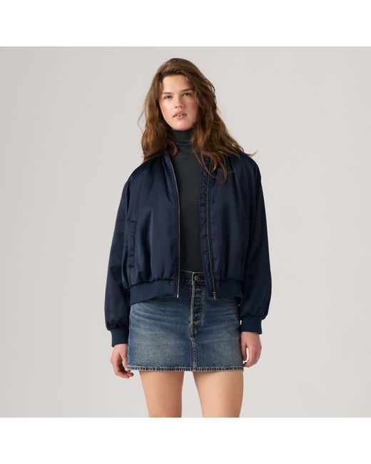 Ruth Bomber Jacket Levi's de color Blue