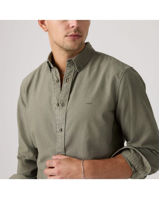 Levi's Authentic Overhemd Met Knopen in het Gray voor heren