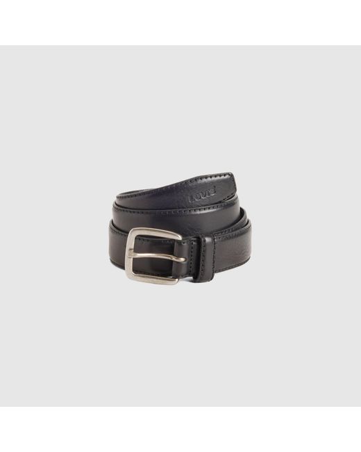 Levi's Black Finn Feather Edge Belt for men