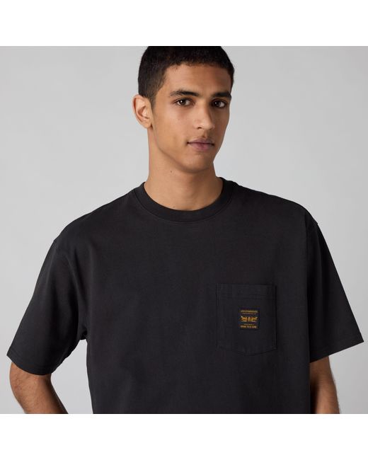 Levi's Black Workwear Pocket Tee for men