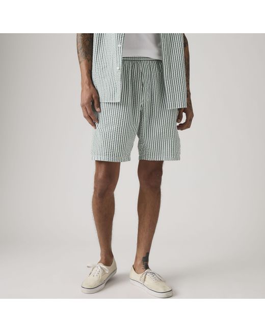 Levi's Gray Boxer Lightweight Shorts for men