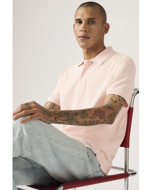 Levi's Gray Original Polo for men