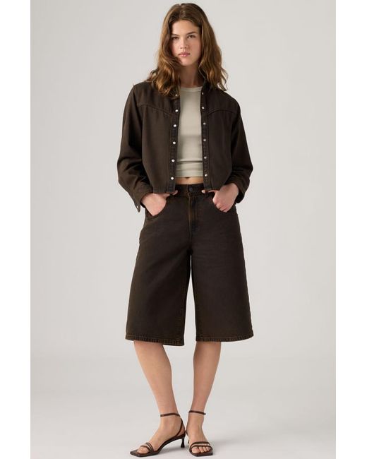 Levi's Super Baggy Jort in het Black