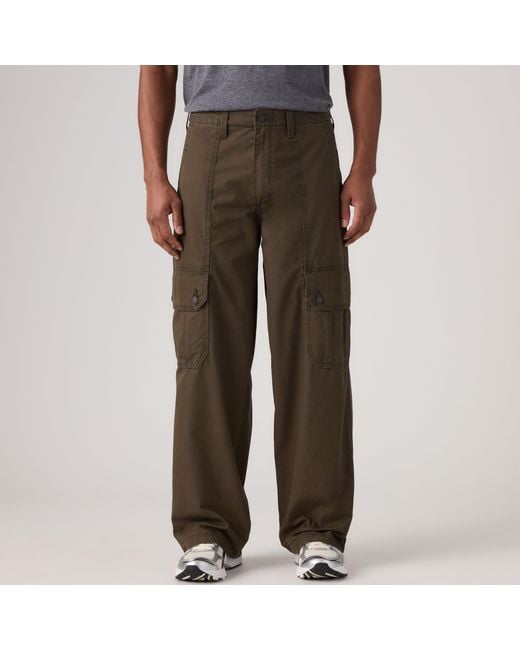 Levi's Blue Extra Baggy Cargo Pants for men
