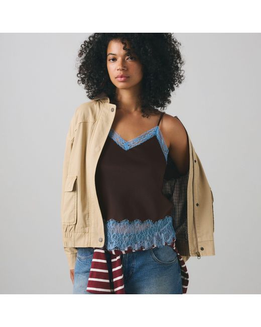 Levi's Blue Winnie Western Dad Jacket