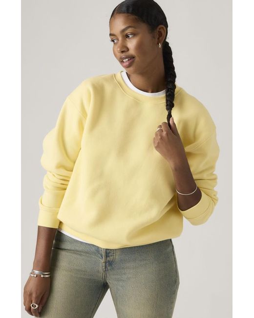 Levi's Yellow Everyday Sweatshirt