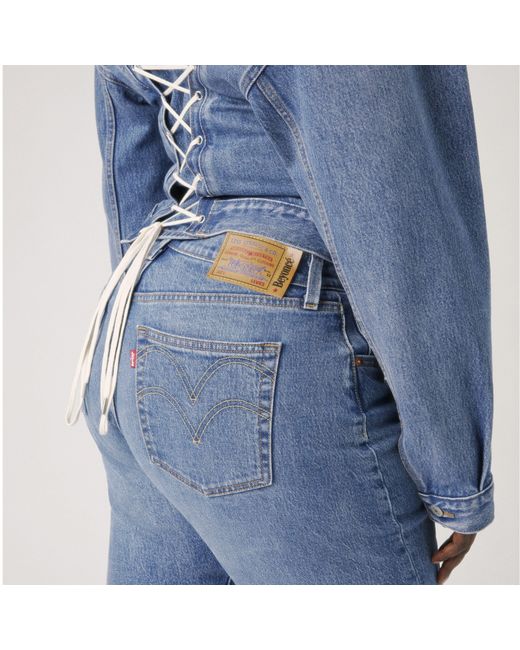 Levi's Blue 501 Curve Jeans