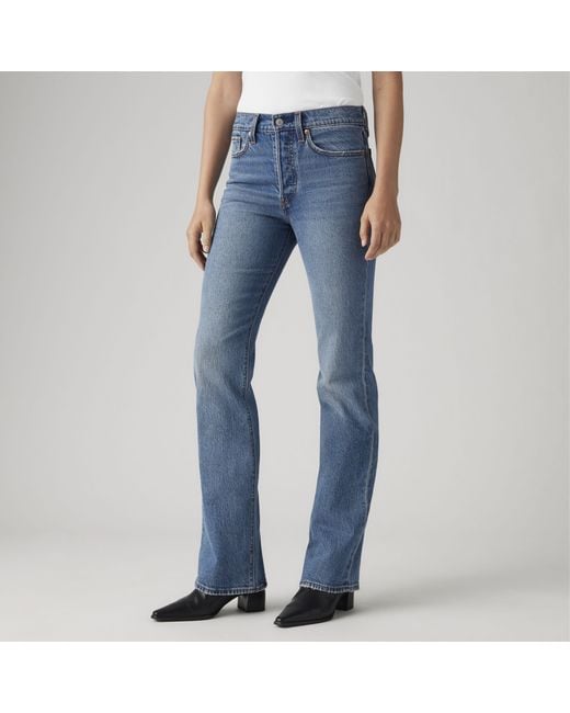 Levi's Blue Wedgie Bootcut Jeans