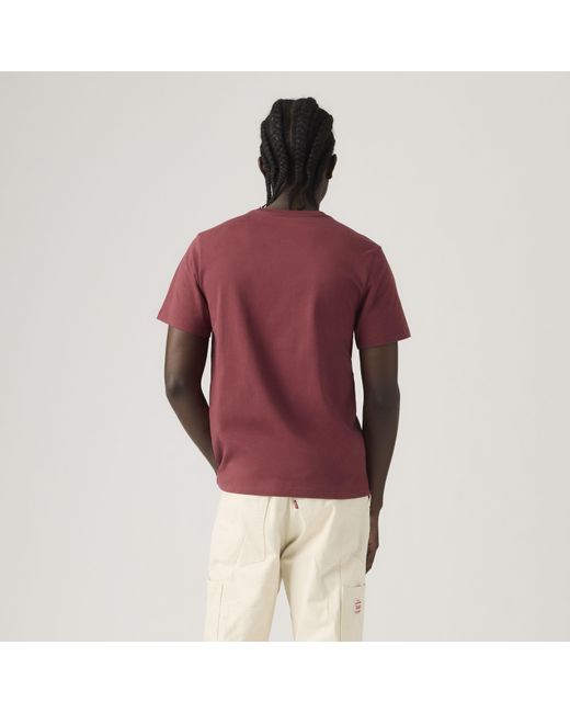 Camiseta Housemark Original Levi's de hombre de color Red