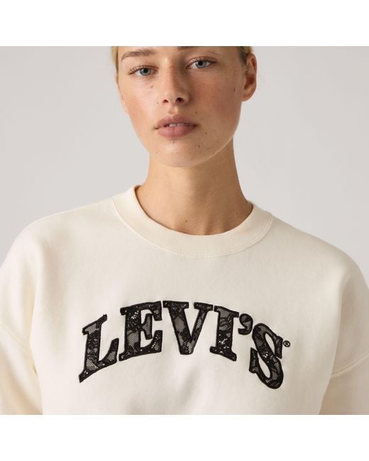 Levi's Natural Graphic Vintage Boxy Sweatshirt