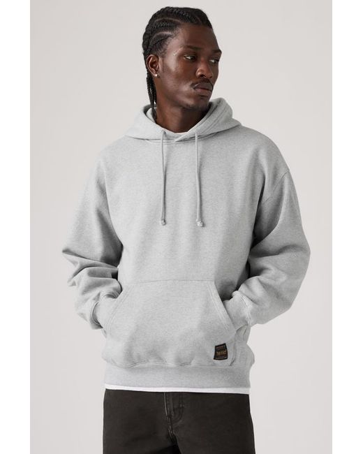 Workwear Pullover Hoodie Levi's de hombre de color Gray