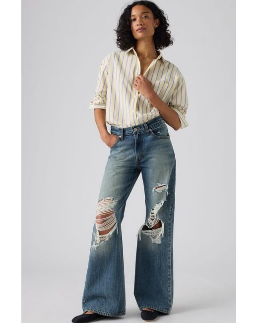 Levi's Loose Boot Jeans in het Blue
