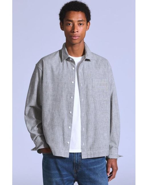 Levi's Blue Boxy Shirt for men