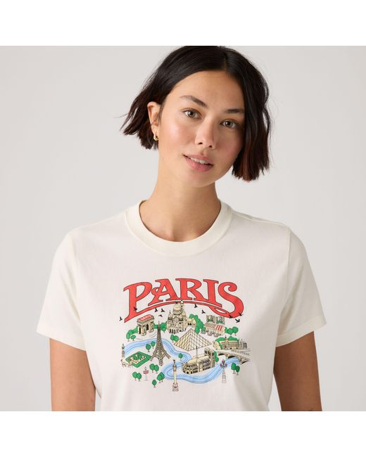 Levi's White Graphic Favorite Tee
