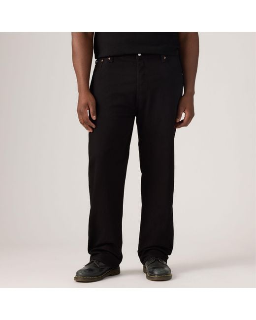 Levi's Black 501 Original Jeans (Big & Tall) for men