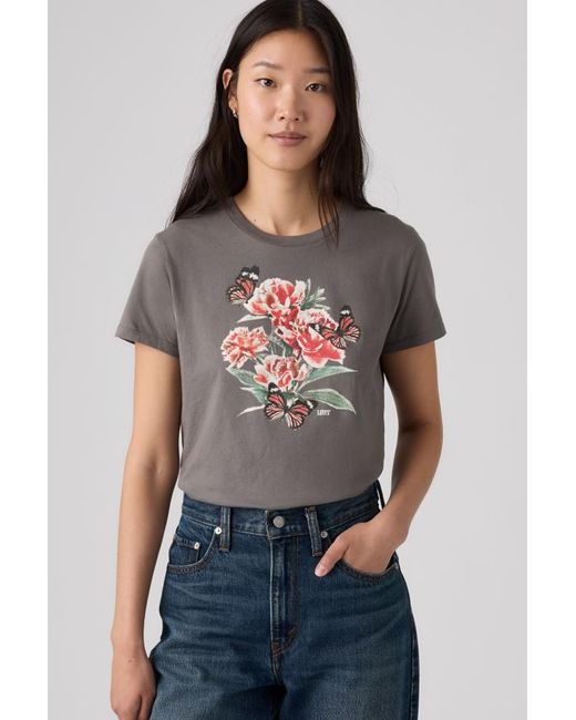 Levi's Perfect Tee in het Multicolor