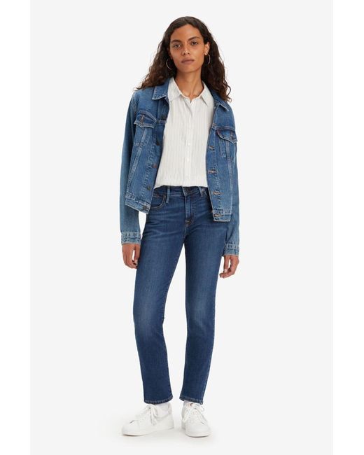 Levi's Blue 712 Slim Jeans
